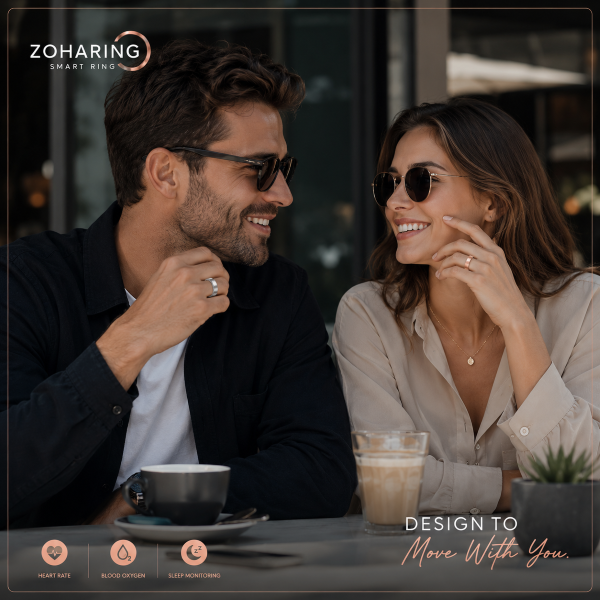 ZohaRing Smart Ring Rose Gold